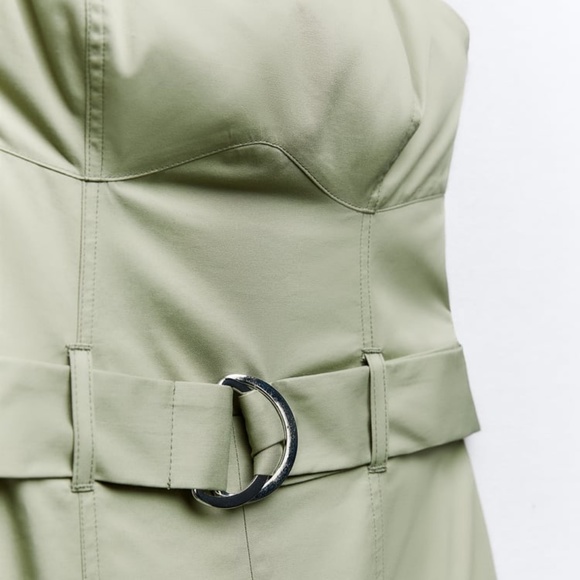 Zara WIDE LEG TECHNICAL FABRIC JUMPSUIT - Picture 5 of 13